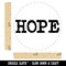 Hope Fun Text Self-Inking Rubber Stamp for Stamping Crafting Planners